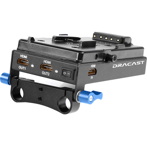 Dracast VMount Camera Battery Adapter with HDMI DCB Store