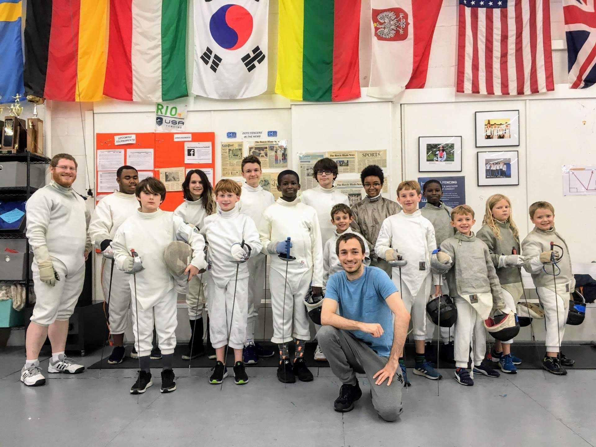 Summer fencing camps are in full swing! DC Fencers Club