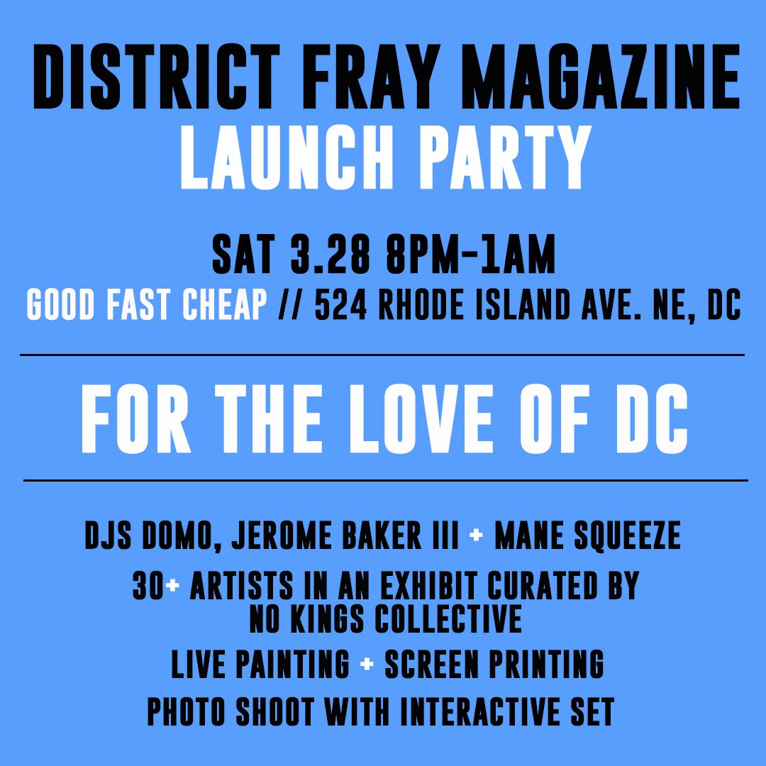 Events in DC // DC Fray // FrayLife