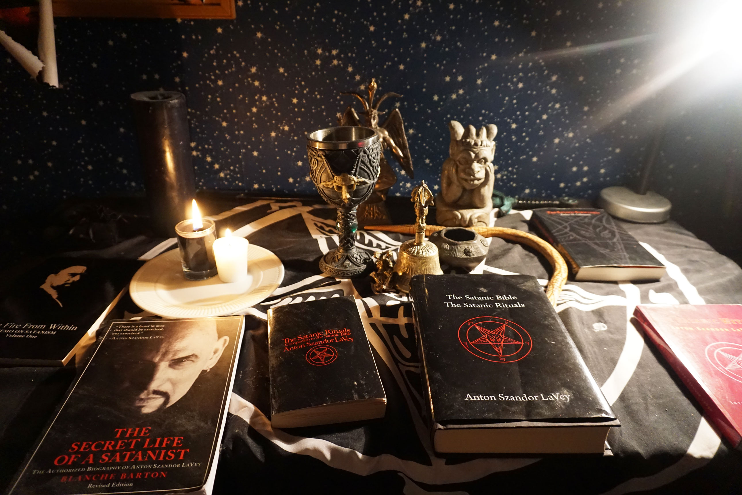 The joy of excess Why a new generation is turning to Satanism Mark's