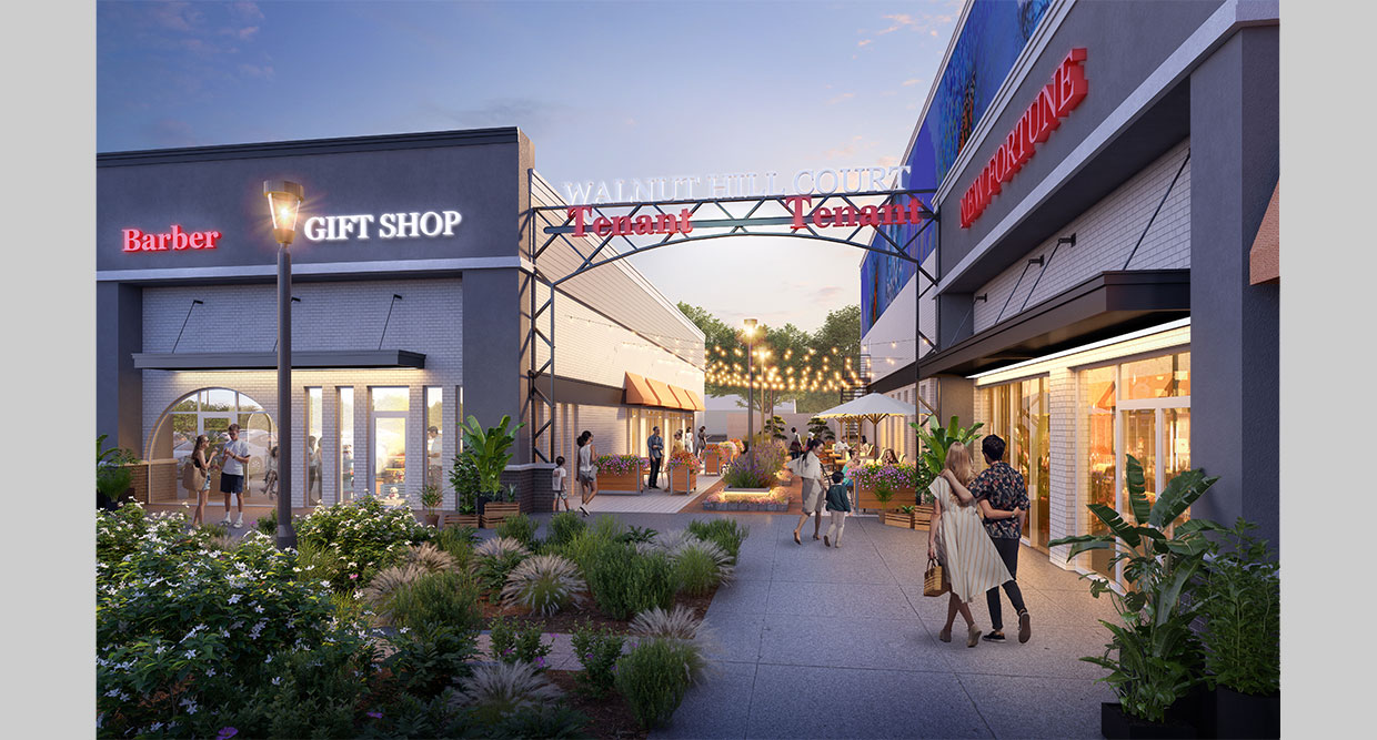 DCI Architects Walnut Hill Shopping Center
