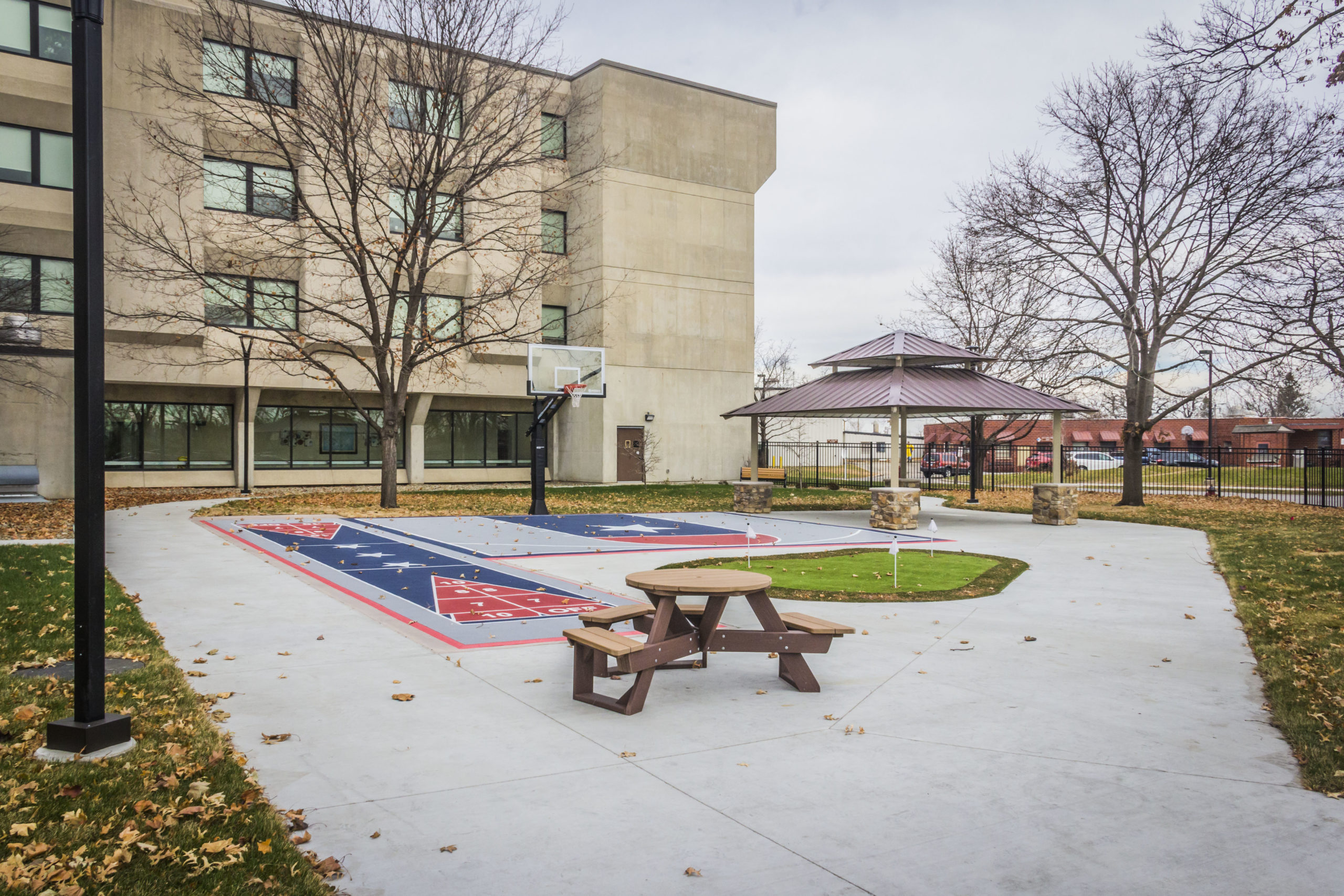 Iowa Veterans Home Courtyard DCI Group