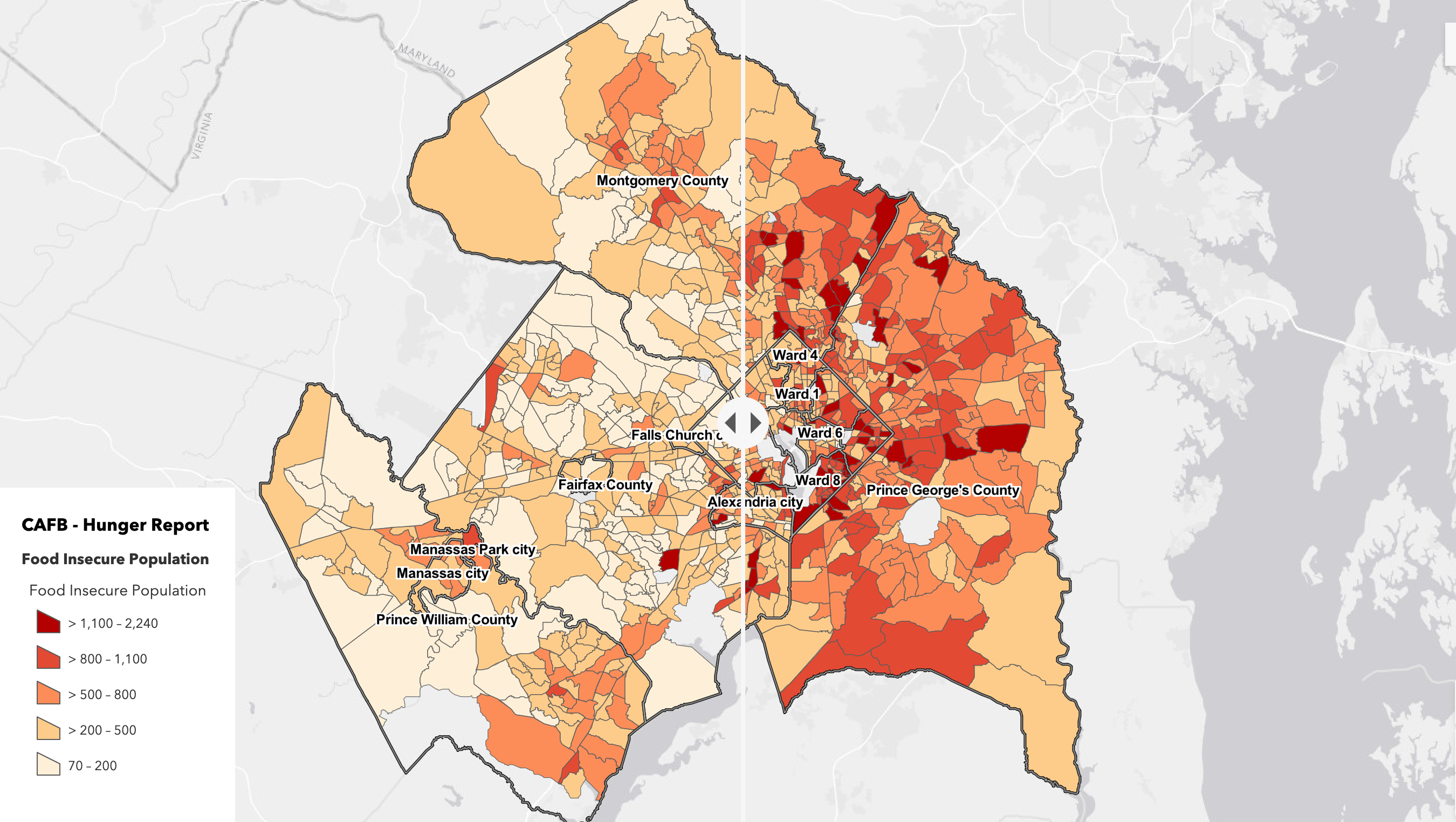New Report Projects Food Insecurity Will Increase In DC Region DCist