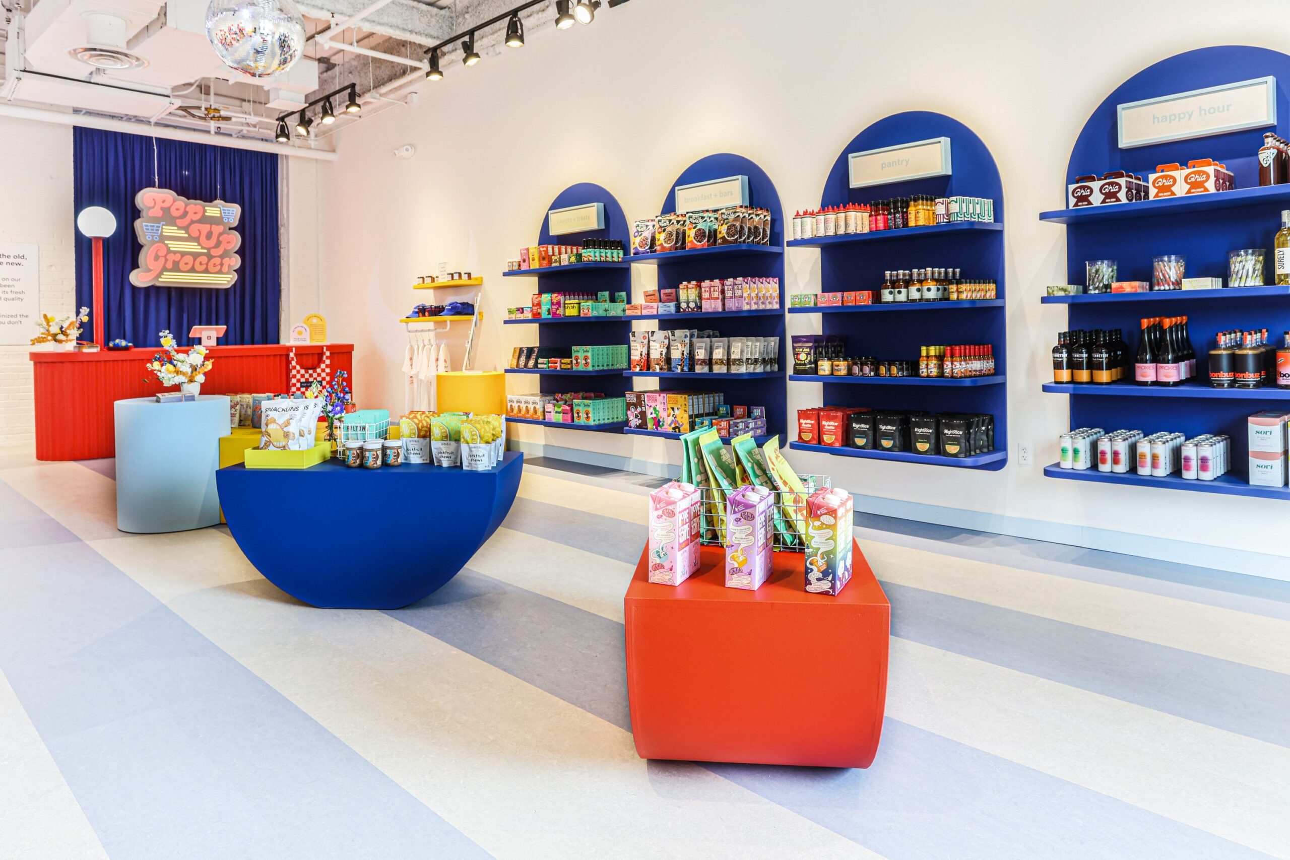 PopUp Grocery Opens Near Union Market With Disco Balls, Plinko DCist