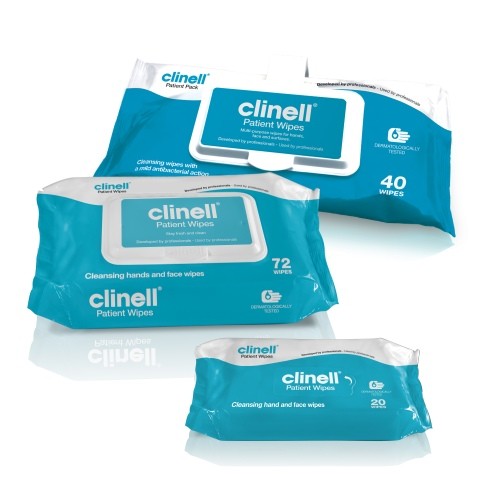 Clinell Hand and Body Wipes JustHygiene