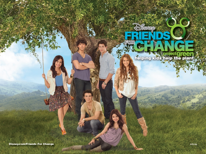Disney Friend’s For Change,Selena Gomez & The Scene ,Taylor Swift,Miley