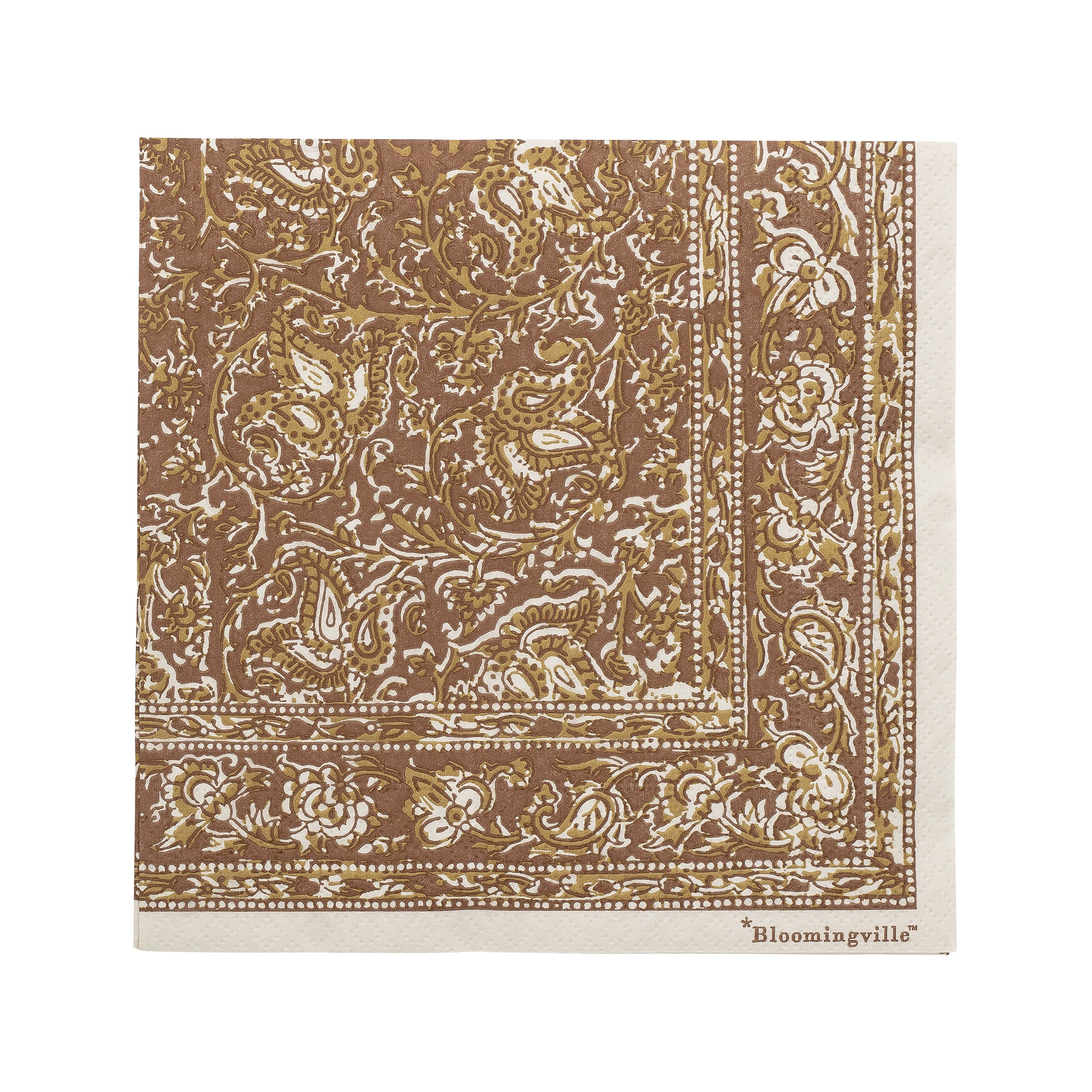 Napkin Brown Paper Pack of 20 DCO