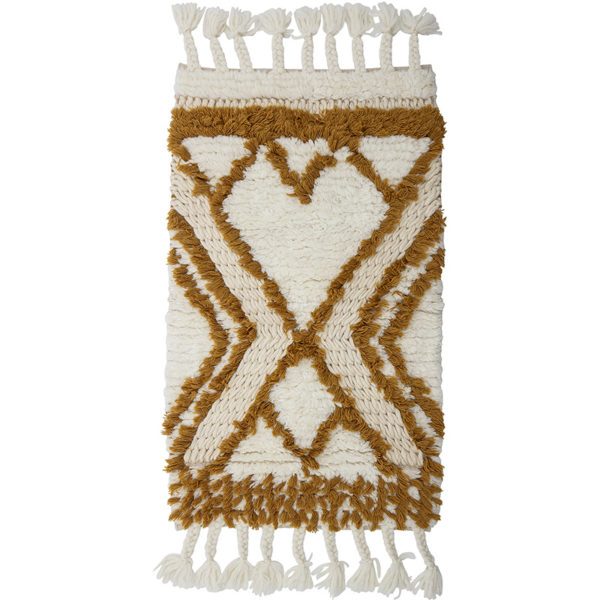 Rug, Orange, Wool DCO