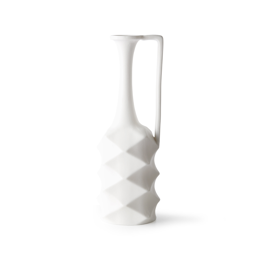 Matt White Porcelain Vase DCO