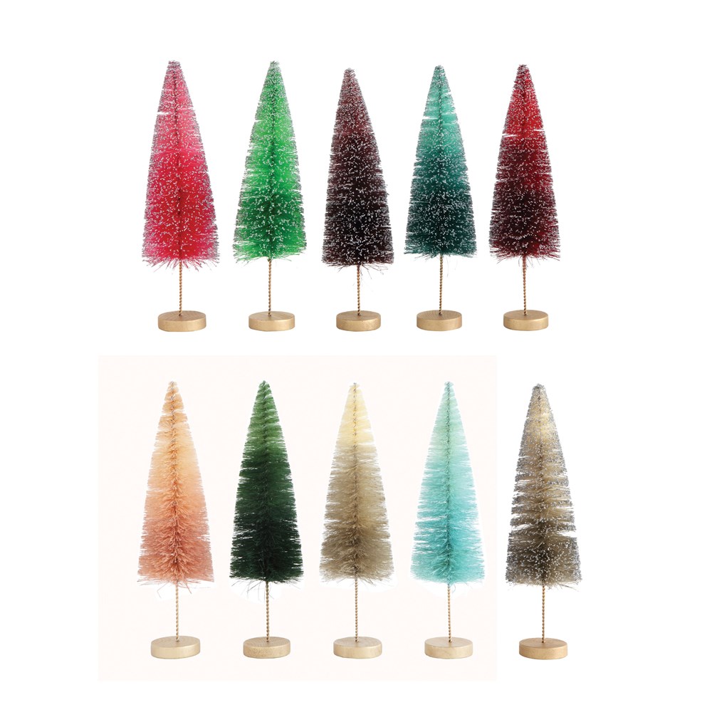 Bottle Brush Tree, 10 Colors DCO