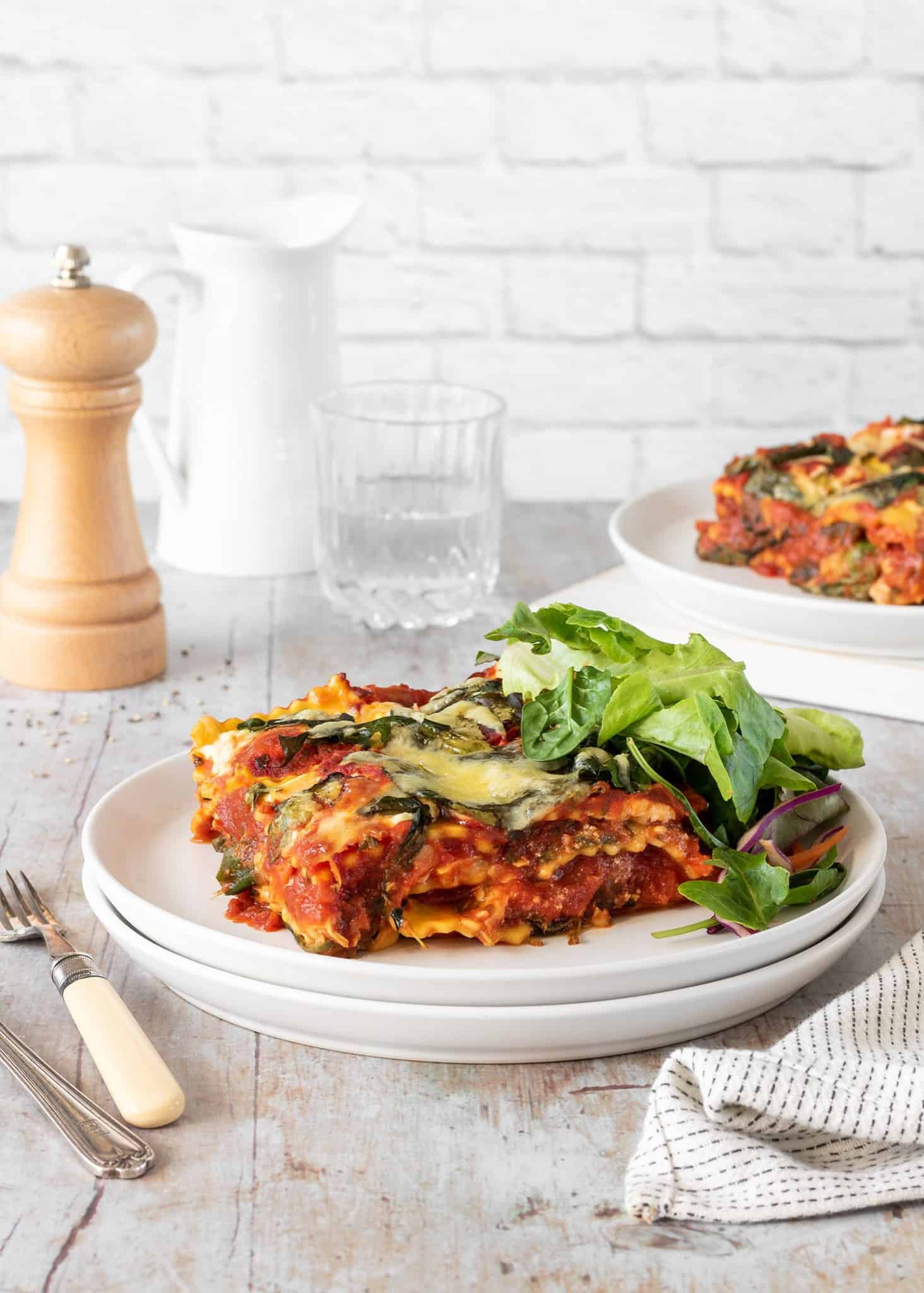 Recipe Cheat’s Spinach and Ricotta Lasagne D'Connect