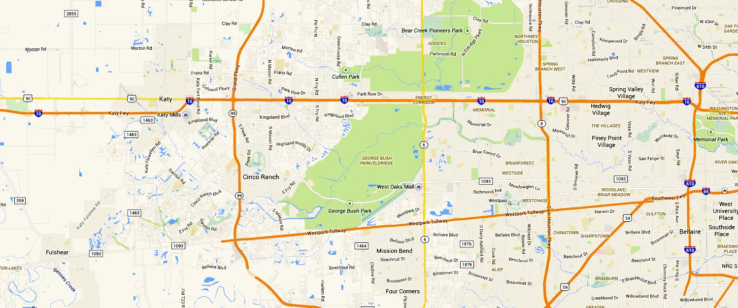 Where Is Katy Tx On The Map Crabtree Valley Mall Map
