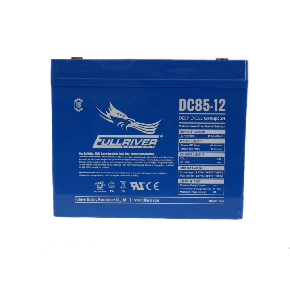 Full River DC8512 Deep Cycle Battery DCPower Batteries NZ