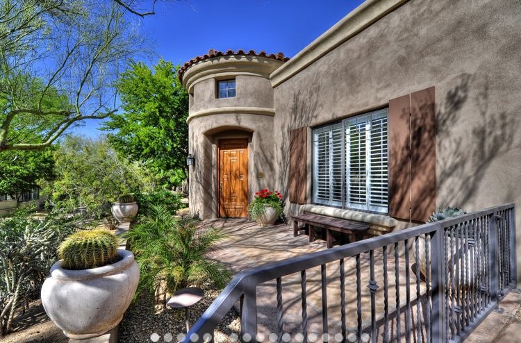 3 bedroom, 3 bathroom townhome for sale with casita in gated DC Ranch