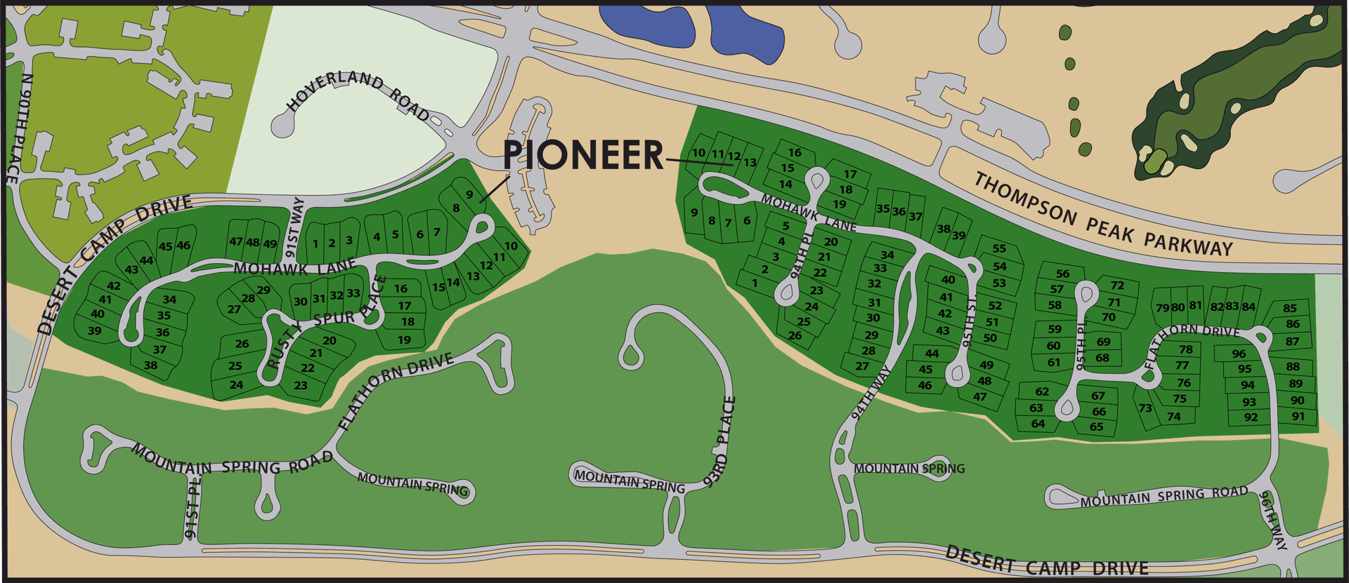 Pioneer CA Map