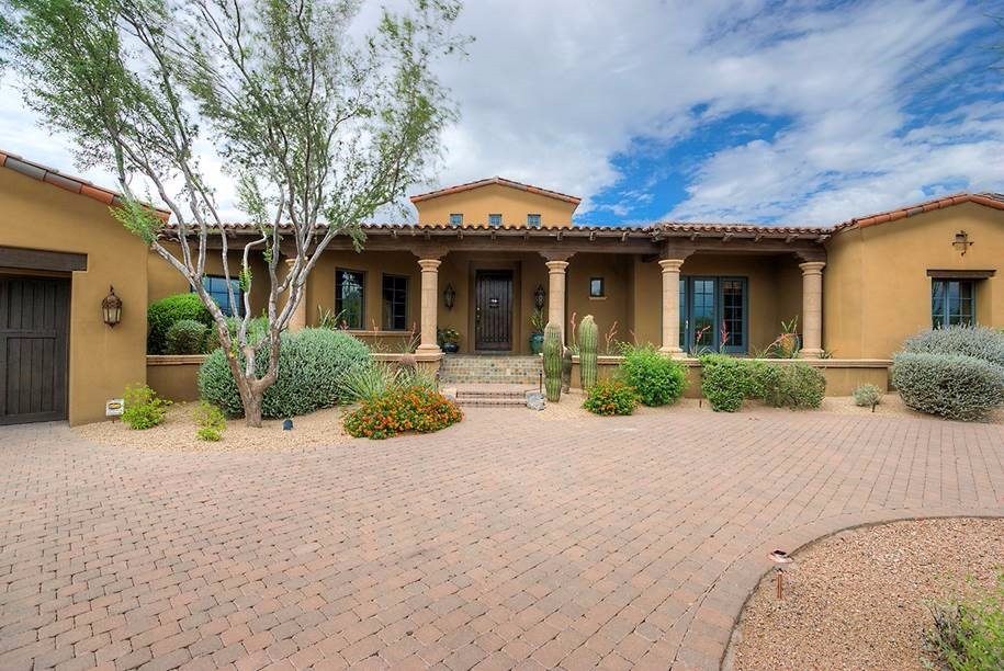 Custom details run deep throughout this beautiful DC Ranch Country Club