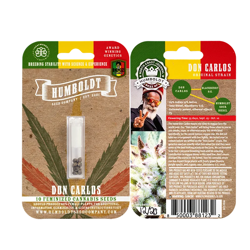 Don Carlos F3 10 Feminized Seeds DCSE