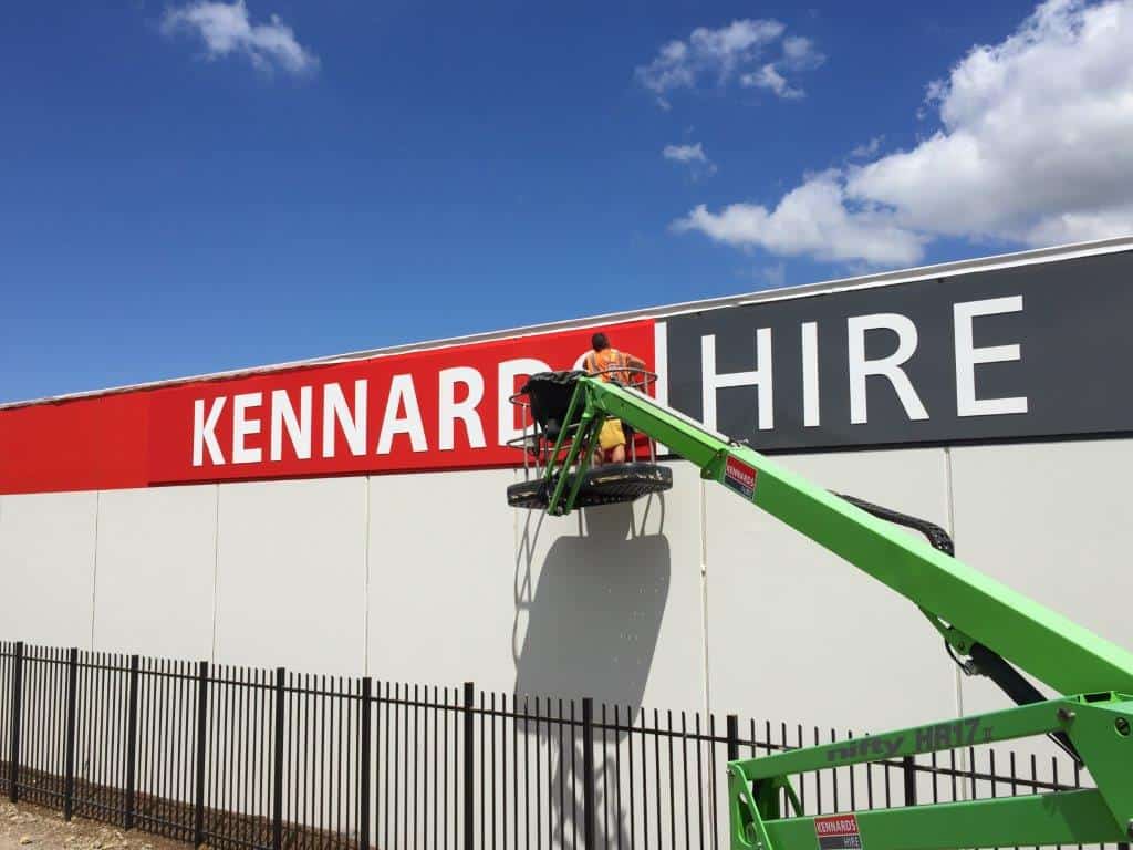 Kennards Hire DC Sign Systems Deneefe + Corada
