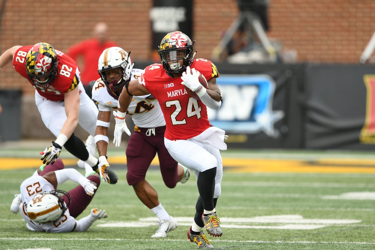WATCH Ty Johnson Break Open Maryland's Lead with 81yard TD DC