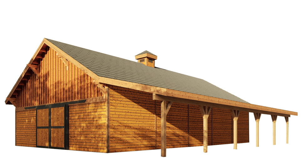 Garden Buildings Metal shed row barn kits