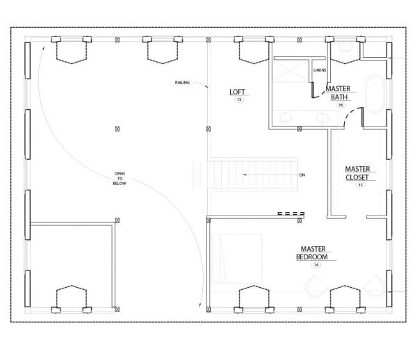 The Alberta Barn Home Kit 3 Bedroom Gambrel Barn Home DC Structures