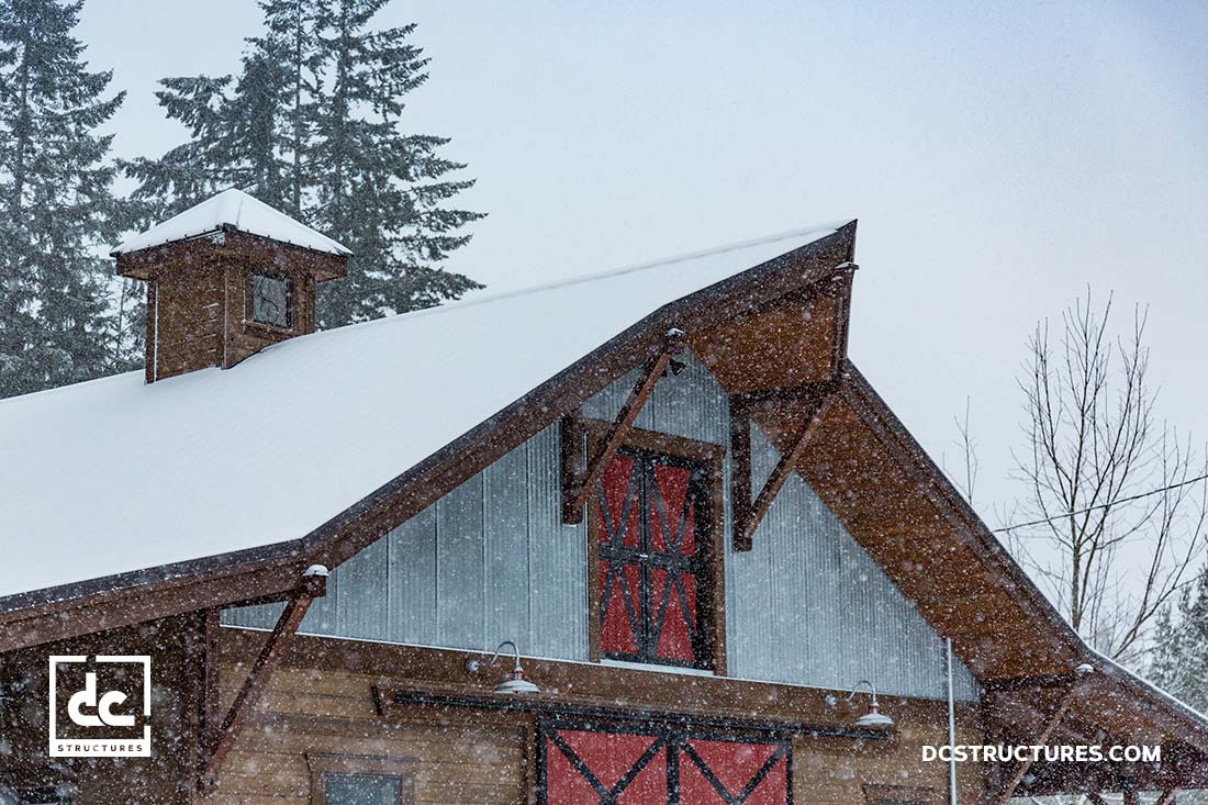 Custom Horse Barn Kit In Sandy, Oregon DC Structures