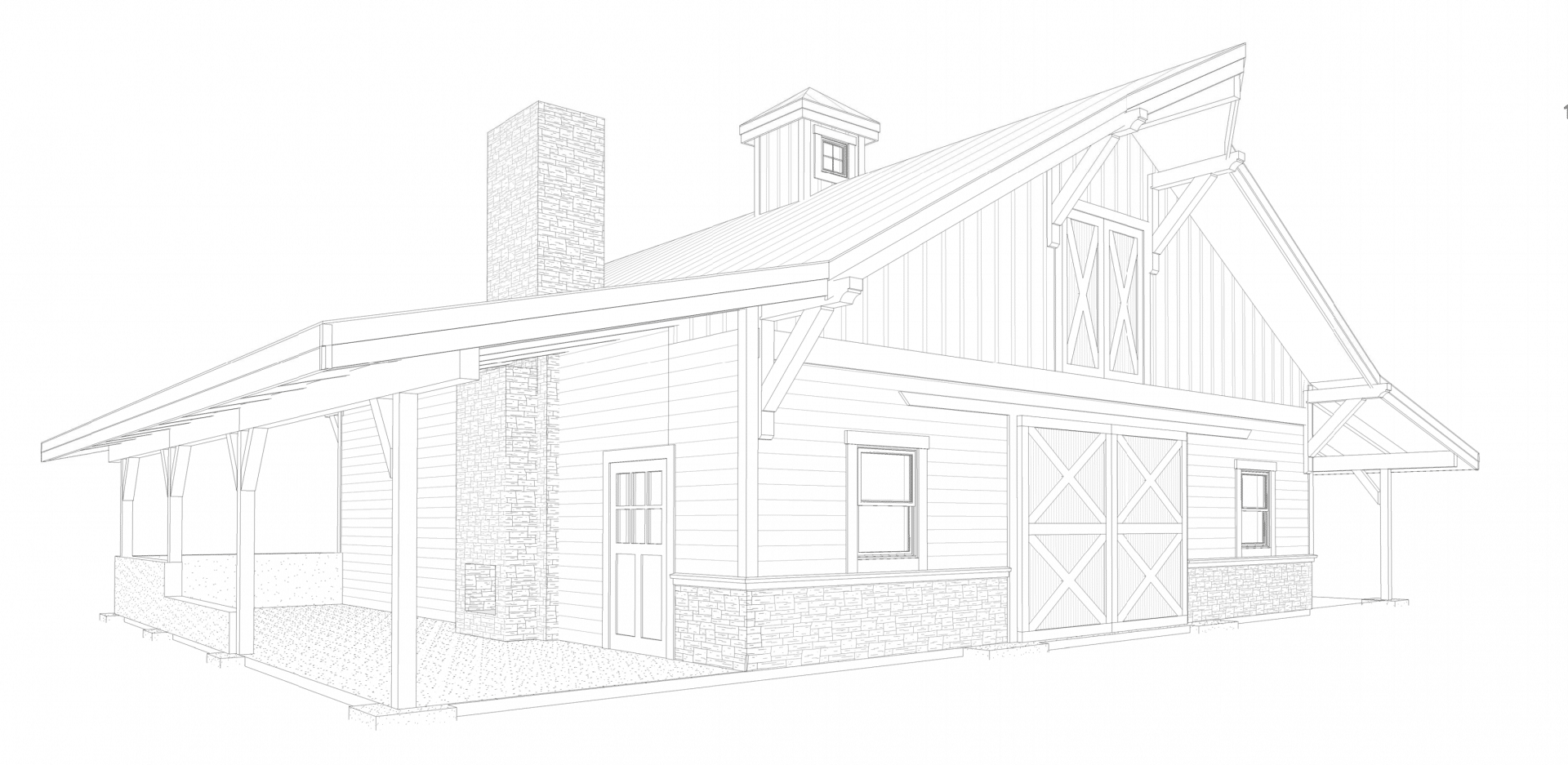 Custom Horse Barn Kit In Sandy, Oregon DC Structures