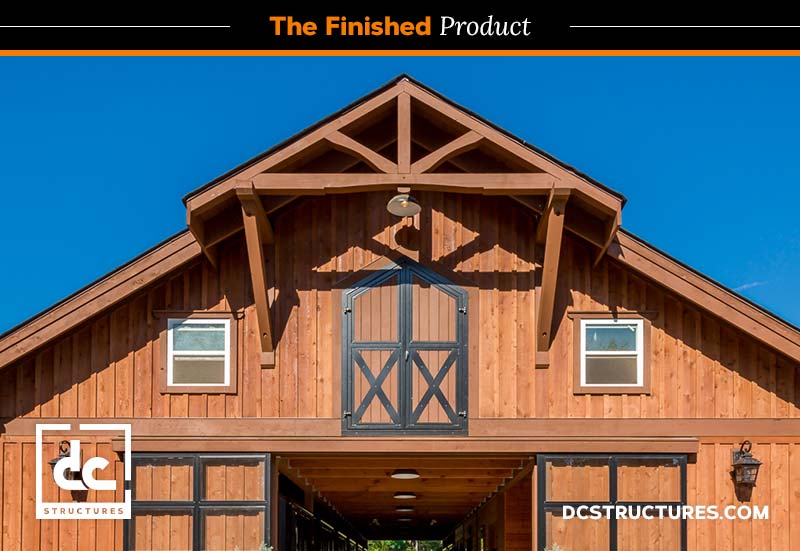 When Horse Barn Kits Come to Life DC Structures Blog
