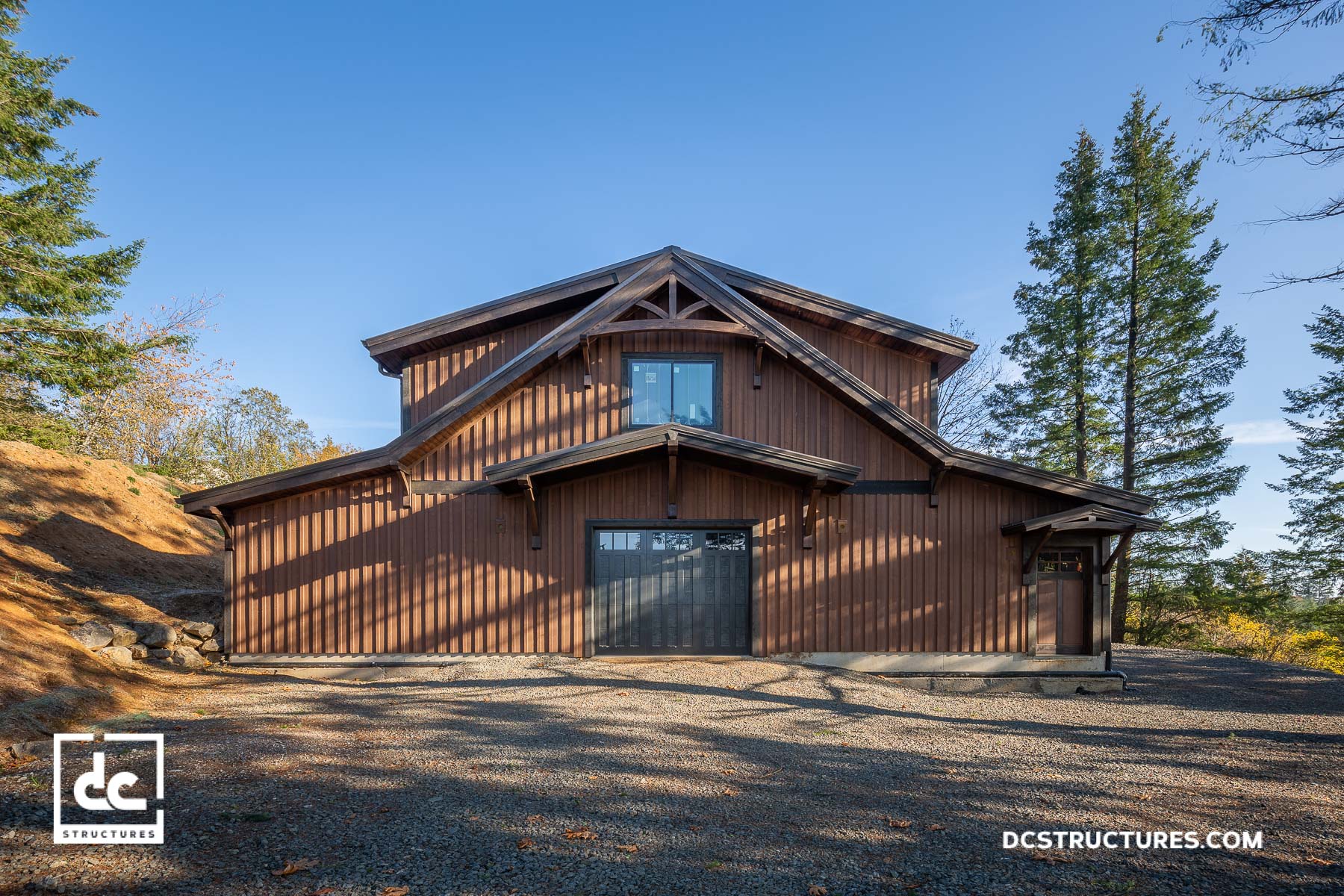 Oakridge Apartment Barn Kit Wood Barn Home Kit DC Structures