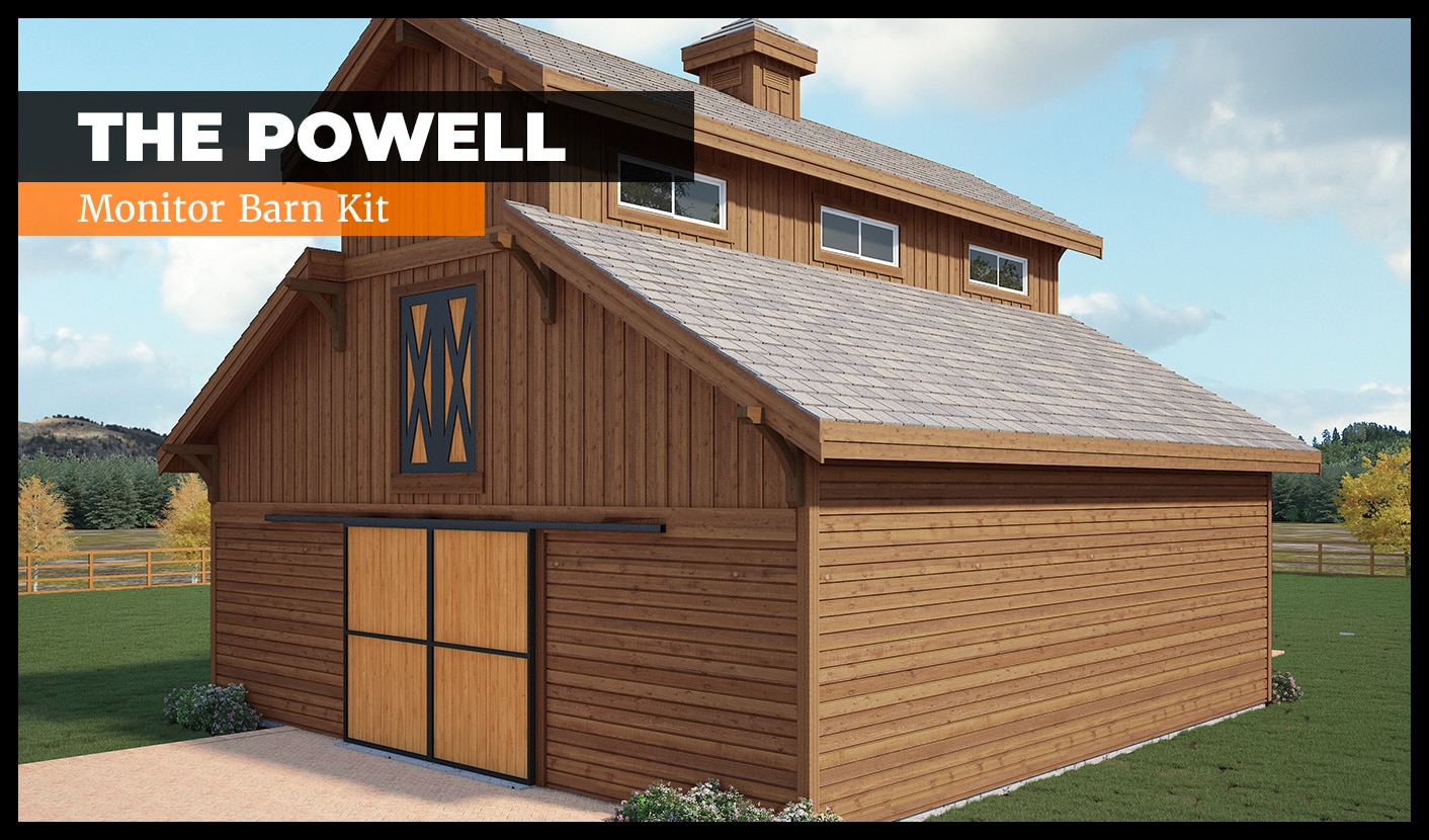 Post And Beam Monitor Barn Plans The Best Picture Of Beam