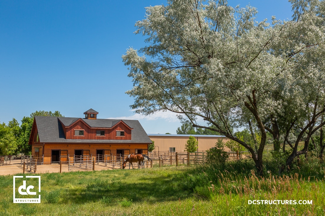 Boulder, Colorado Horse Barn Kit DC Structures
