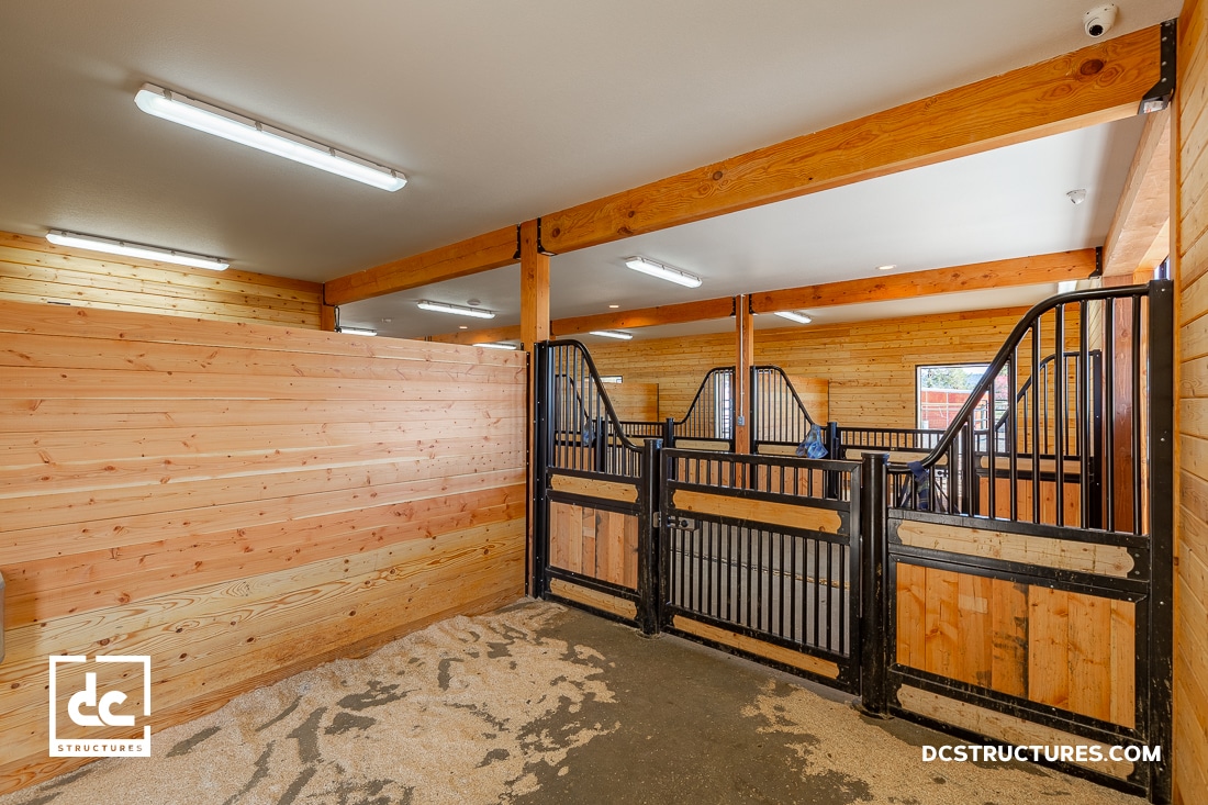 Bend, Oregon Horse Barn Kit DC Structures