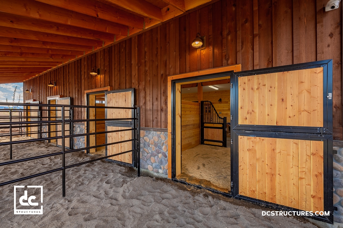 Bend, Oregon Horse Barn Kit DC Structures
