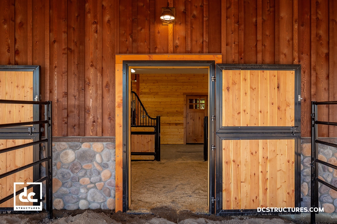 Bend, Oregon Horse Barn Kit DC Structures