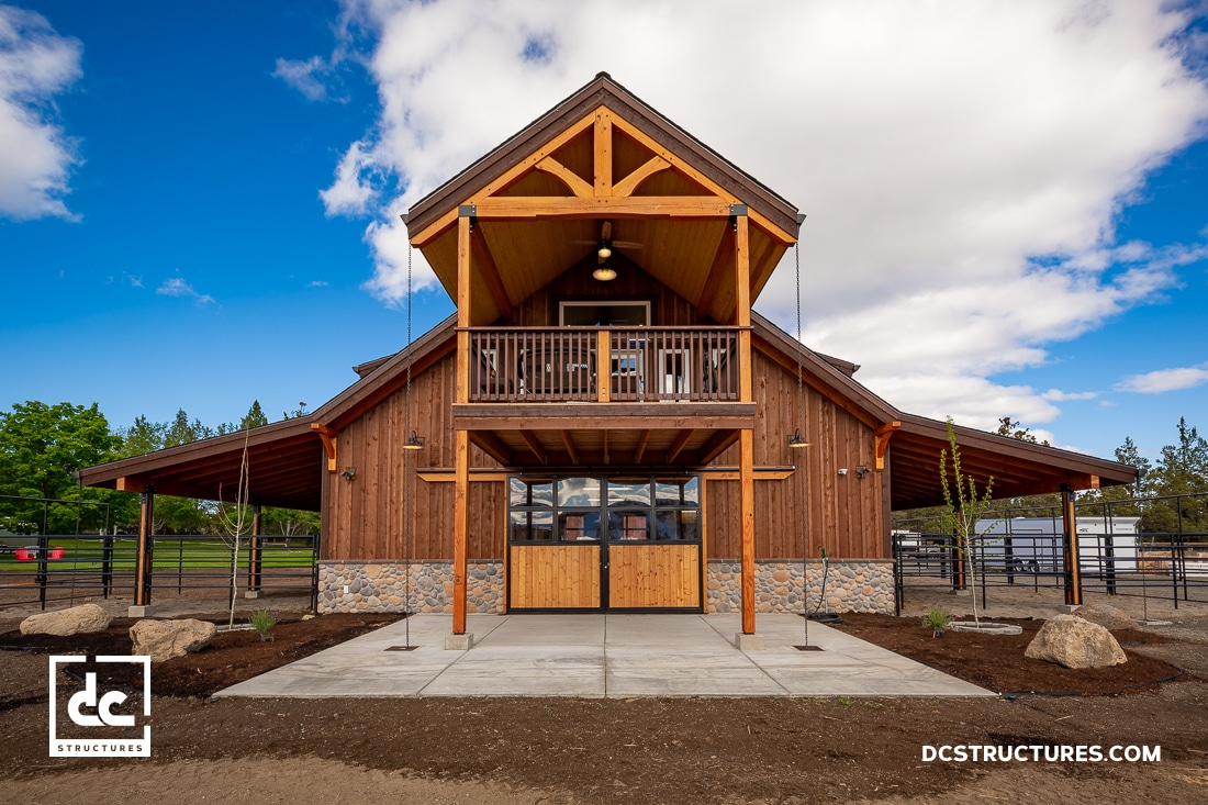 Bend, Oregon Horse Barn Kit DC Structures