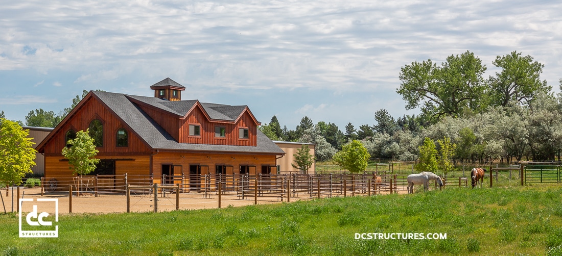 Boulder, Colorado Horse Barn Kit DC Structures