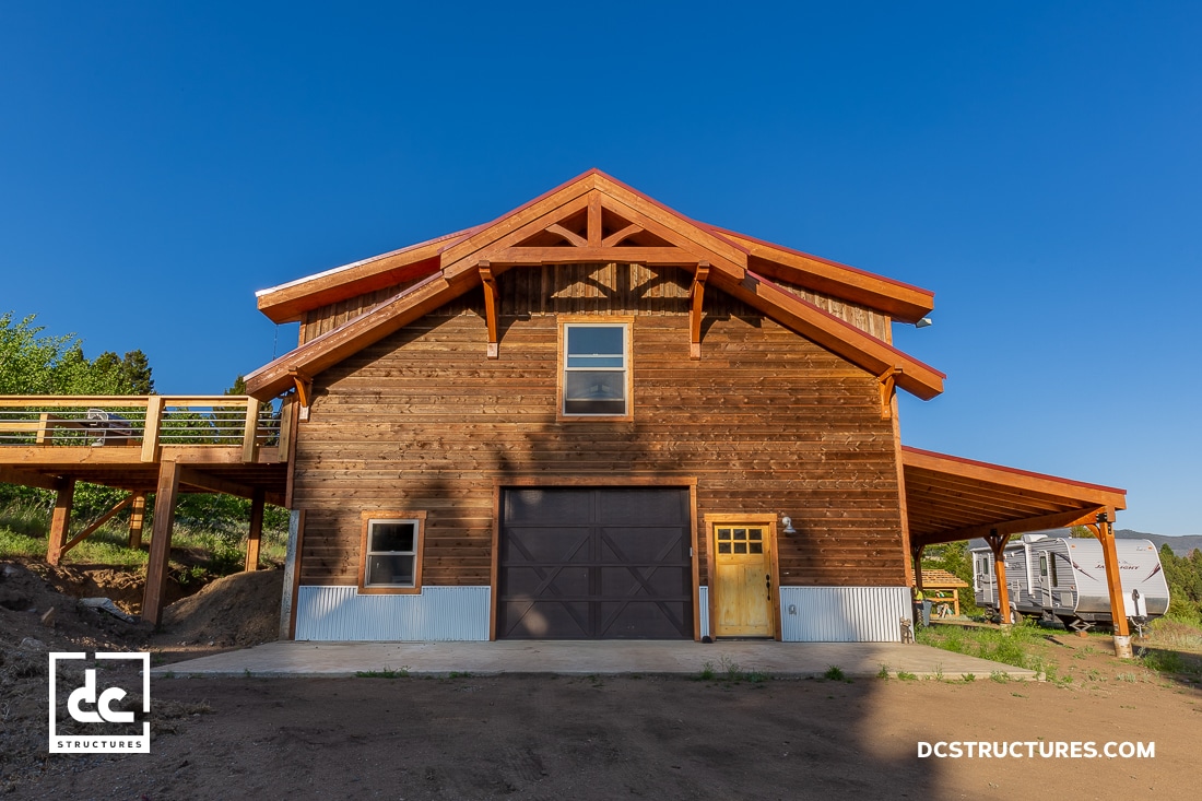 Boulder, Montana Barn Home Kit DC Structures