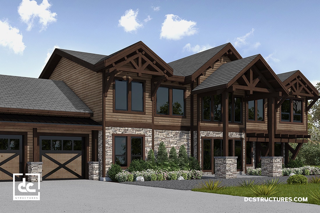 Timber Frame Home Kits DC Structures