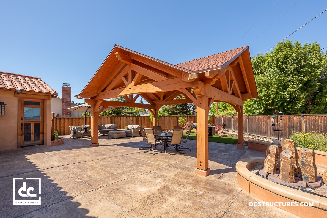 Sunnyvale Heavy Timber Pavilion Kit DC Structures