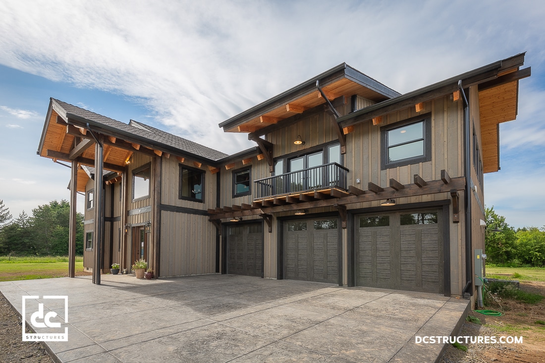 Oregon Timber Frame Home Kit DC Structures