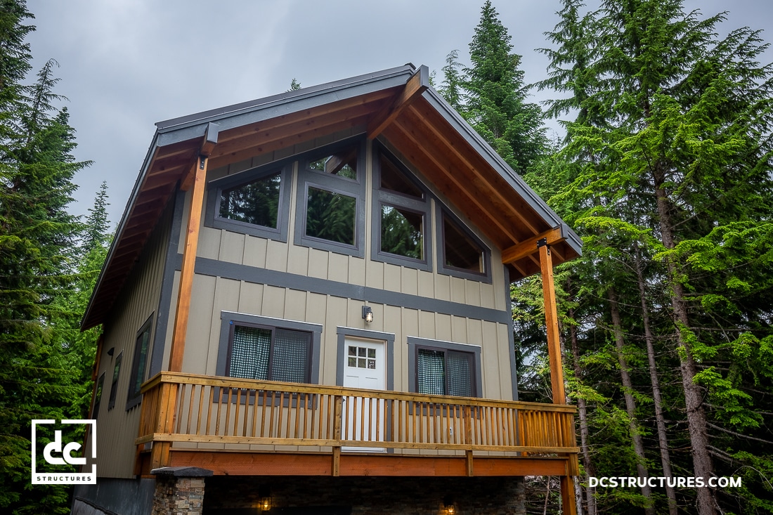 Snoqualmie Pass, WA Custom Cabin Kit DC Structures