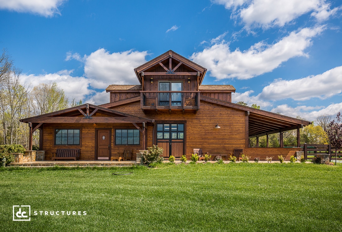 North Carolina Timber Frame Homes DC Structures