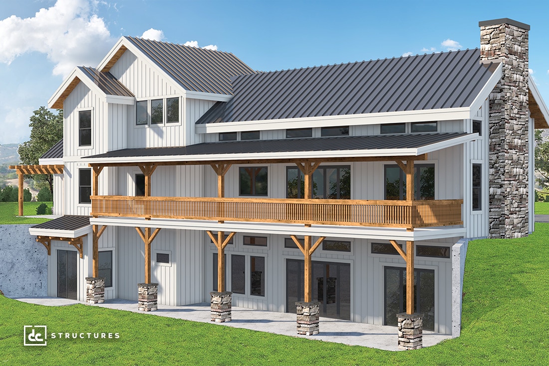 North Carolina Timber Frame Home DC Structures