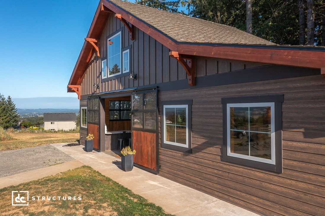 Sherwood Backyard Party Barn DC Structures