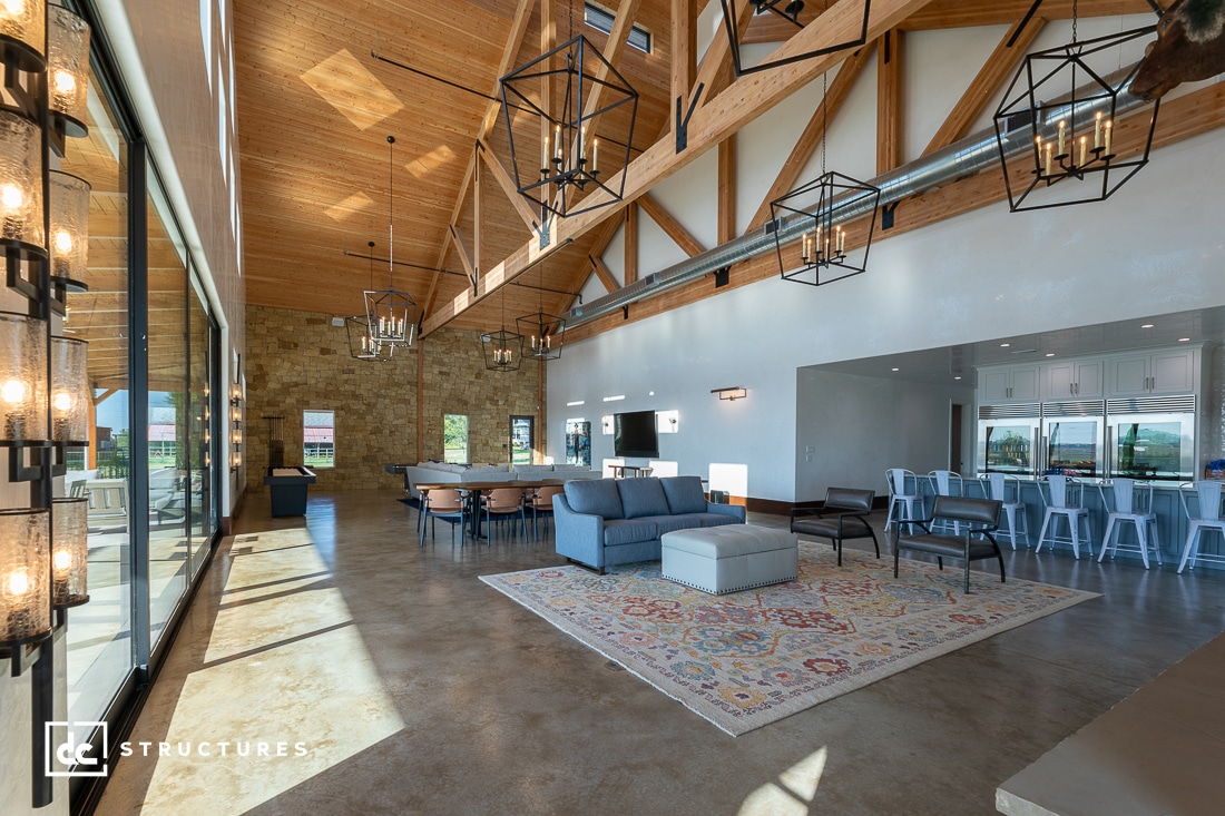 Texas Custom Home & Car Barn DC Structures