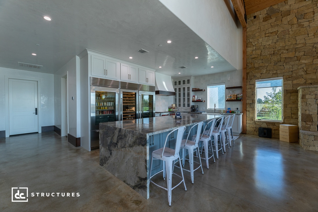 Texas Custom Home & Car Barn DC Structures