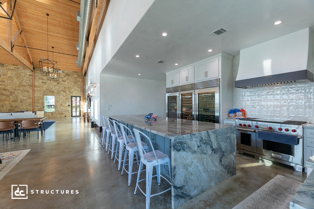 Texas Custom Home & Car Barn DC Structures