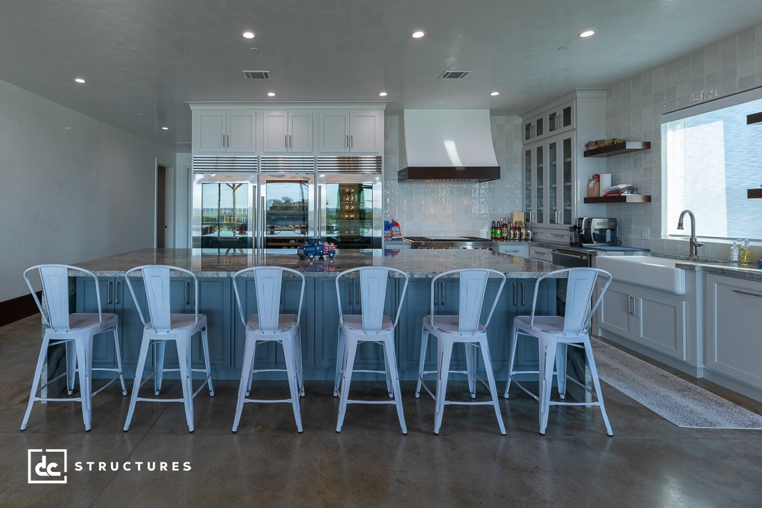 Texas Custom Home & Car Barn DC Structures