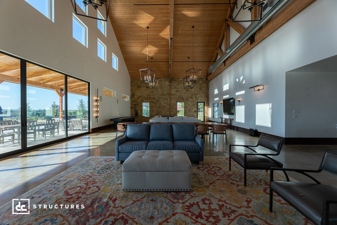 Texas Custom Home & Car Barn DC Structures