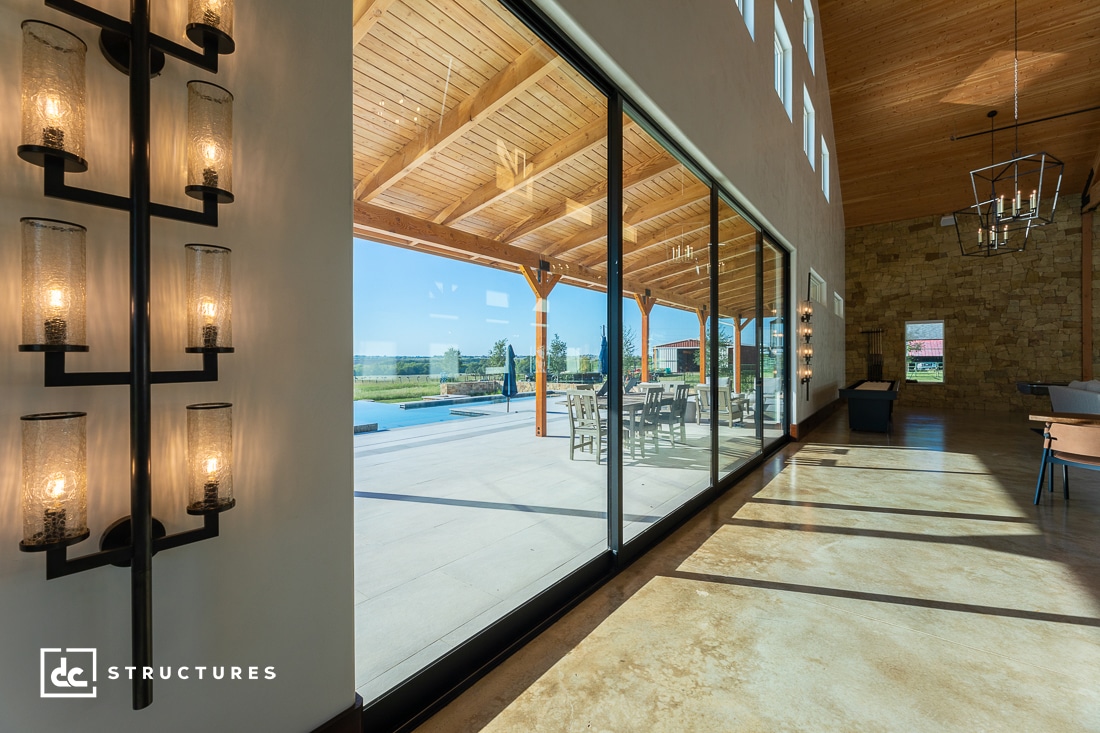 Texas Custom Home & Car Barn DC Structures